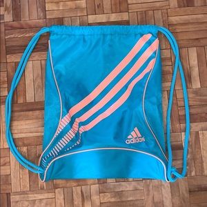 Adidas 💙 sports drawstrings bag